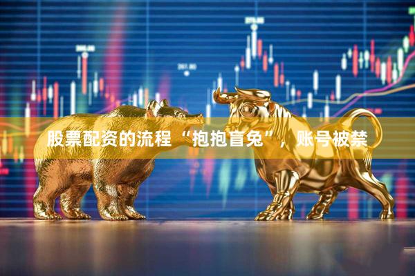 股票配资的流程 “抱抱盲兔”，账号被禁